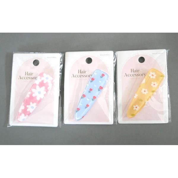 クリップ フラワー ［色柄指定不可］ (100円ショップ 100円均一 100均一 100均)