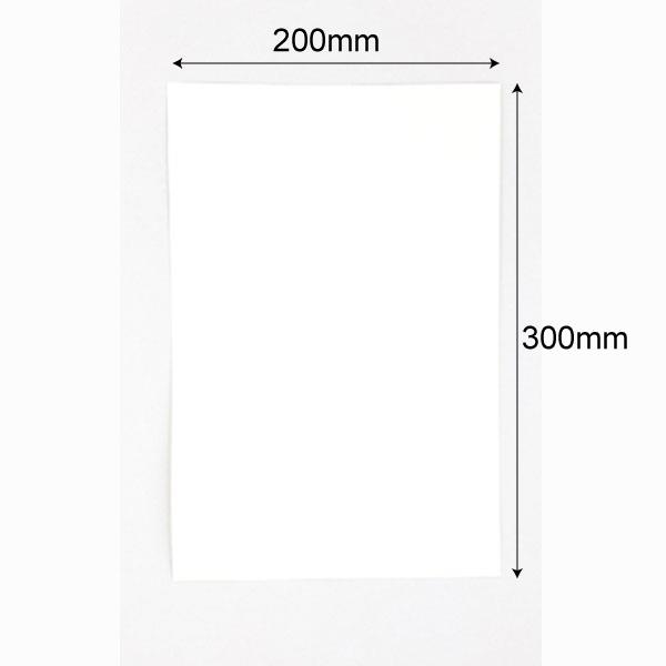 カッティングシート 白 20×30cm (100円ショップ 100円均一 100均一 100均)