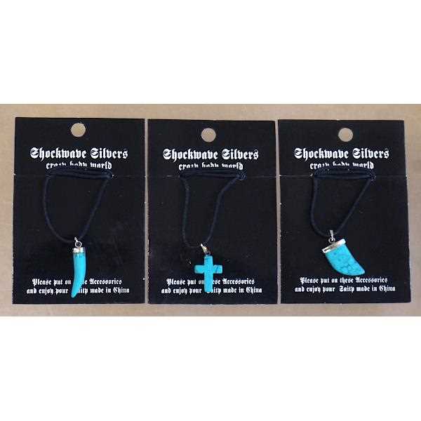 ターコイズチョーカー ［種類指定不可］ (100円ショップ 100円均一 100均一 100均)