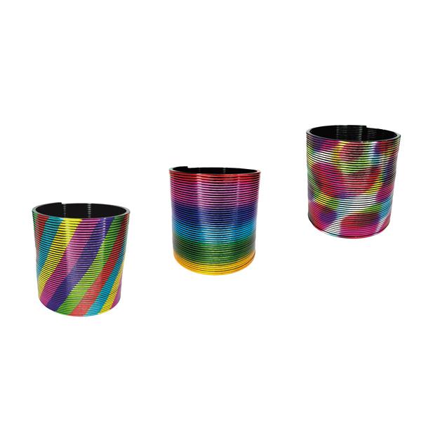 レインボースプリング メタル ［柄指定不可］ (100円ショップ 100円均一 100均一 100均)