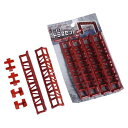 ミニチュア トラスセット レッド 17.2×2.4×高さ12.8cm (100円ショップ 100円均一 100均一 100均)