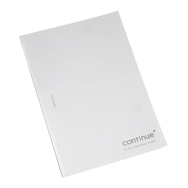 A5ノート コンティニュープラス A罫 40枚 ［色指定不可］ (100円ショップ 100円均一 100均一 100均)