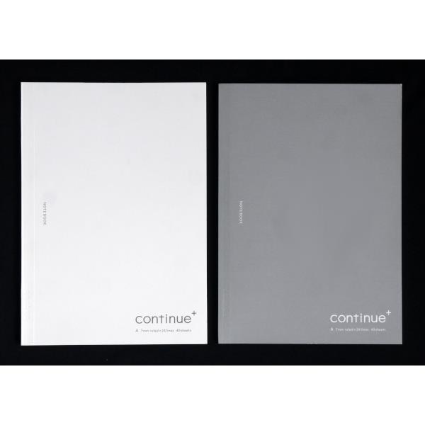 A5ノート コンティニュープラス A罫 40枚 ［色指定不可］ (100円ショップ 100円均一 100均一 100均)