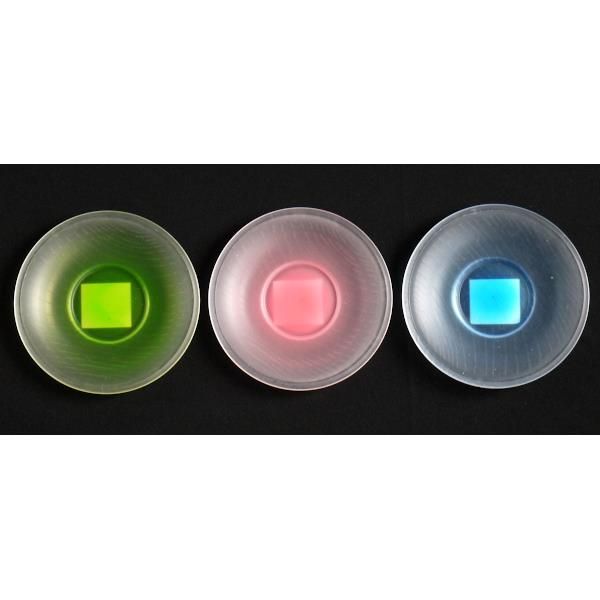 カラフル茶托 直径12.2cm ［色指定不可］ (100円ショップ 100円均一 100均一 100均)