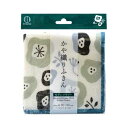 かや織りふきん モダンフラワー 30×30cm (100円ショップ 100円均一 100均一 100均)