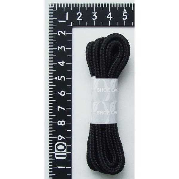 無地丸型靴ひも 100cm 2本入 ［色指定不可］ (100円ショップ 100円均一 100均一 100均)