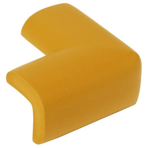 コーナーカバー ハローベビー ブラウン 4個入 (100円ショップ 100円均一 100均一 100均)