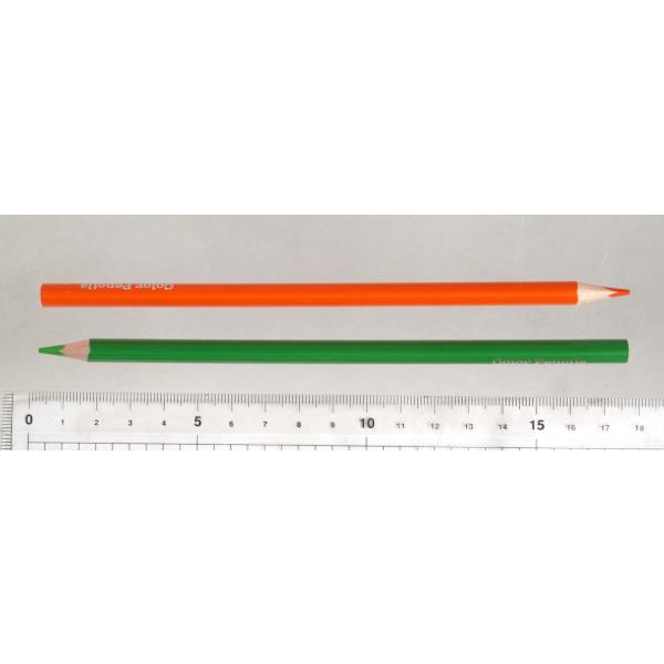 三角色鉛筆 10色入 (100円ショップ 100円均一 100均一 100均)