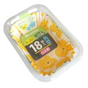 おかずカップ 花畑 角型 バイオPET使用 底面5×7×高さ2.5cm 18枚入 (100円ショップ 100円均一 100均一 100均)