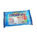 網戸クリーナー 忌避剤配合 15枚入 (100円ショップ 100円均一 100均一 100均)