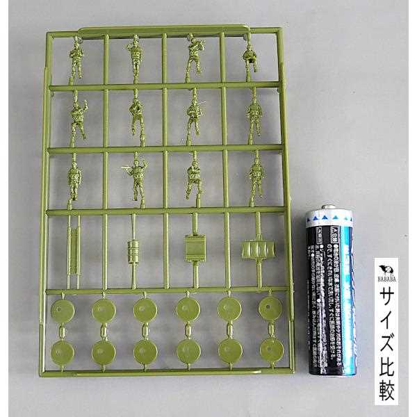 ジオラマ人間 軍人 (100円ショップ 100円均一 100均一 100均)