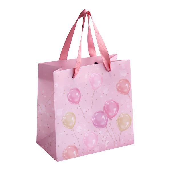 PPハンドルバッグ くすみフェアリー 20×20×マチ11cm ［柄指定不可］ (100円ショップ 100円均一 100均一 100均)