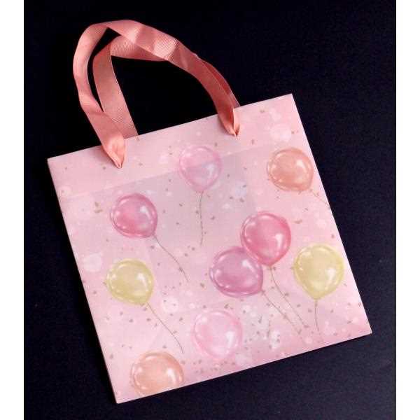 PPハンドルバッグ くすみフェアリー 20×20×マチ11cm ［柄指定不可］ (100円ショップ 100円均一 100均一 100均)