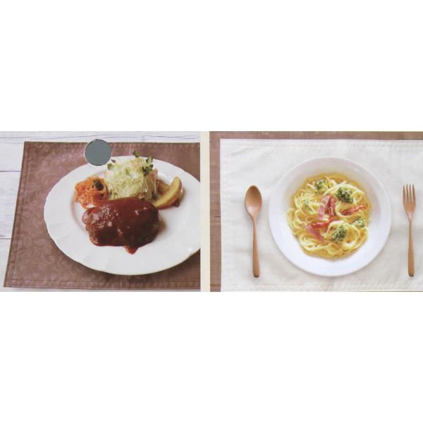 テキスタイルランチョンマット ボタニカル柄 30×45cm ［色指定不可］ (100円ショップ 100円均一 100均一 100均)