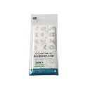 自立型水切りゴミ袋 シマエナガ柄 Sサイズ(18×14×マチ10cm) 20枚入 (100円ショップ 100円均一 100均一 100均)