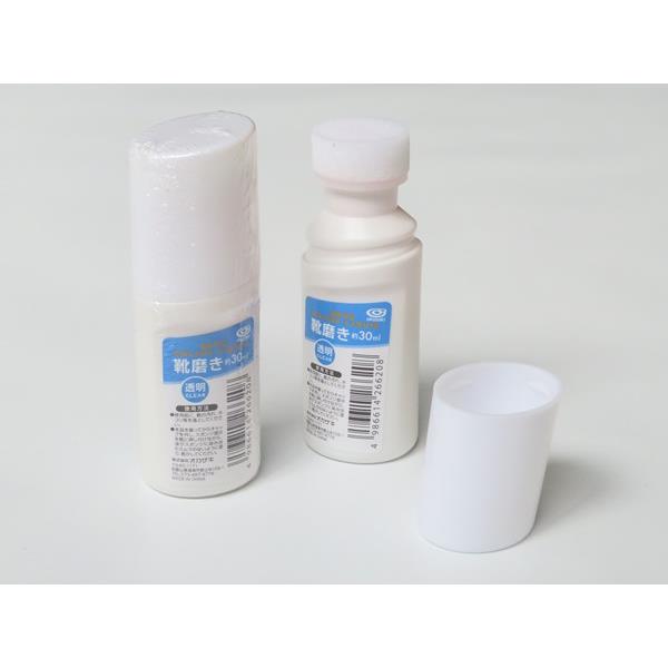 靴磨き 透明 30ml (100円ショップ 100円均一 100均一 100均)