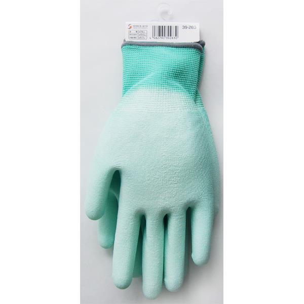 素手感覚フィット&グリップ感手袋 ウレタンスベリ止め Lサイズ ［色指定不可］ (100円ショップ 100円均一 100均一 100均)