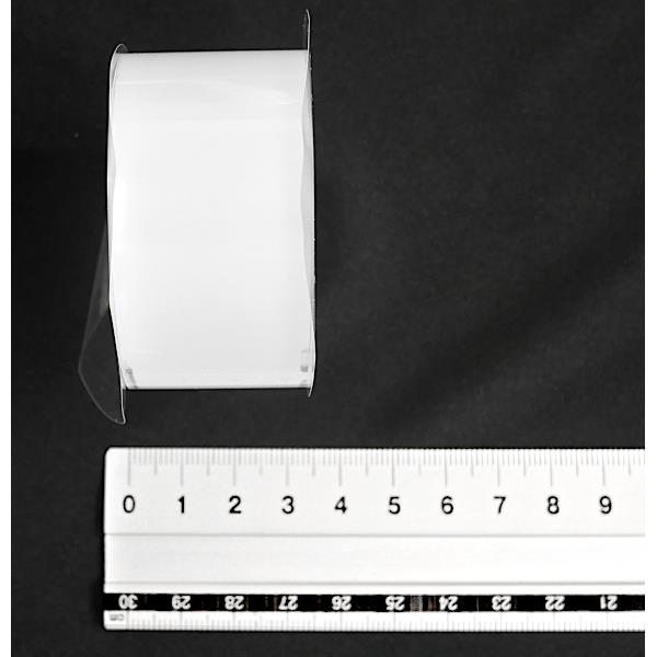 剥がせる両面粘着ゲルテープ ヤモリグリップ 透明 幅3cm×長さ0.6m (100円ショップ 100円均一 100均一 100均)