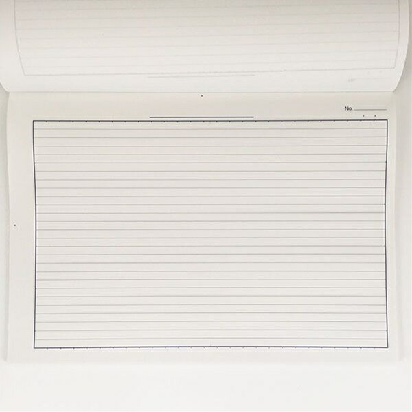 集計用紙 A4 横罫27行 目盛り付 50枚 (100円ショップ 100円均一 100均一 100均)