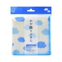 かや織りふきん クラウド 30×30cm (100円ショップ 100円均一 100均一 100均)