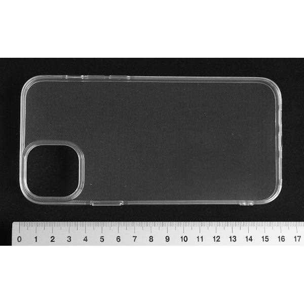 iPhone15Plus/14Plus用ケース ソフトクリア (100円ショップ 100円均一 100均一 100均)