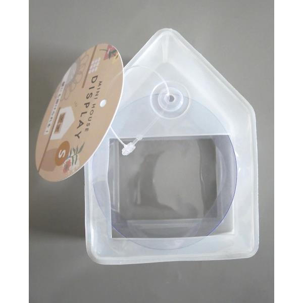 ミニハウスディスプレイ Sサイズ(9.5×7×マチ3cm) (100円ショップ 100円均一 100均一 100均)
