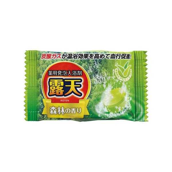 炭酸ガスの薬用発泡入浴剤 露天 森林の香り 40g 20錠入