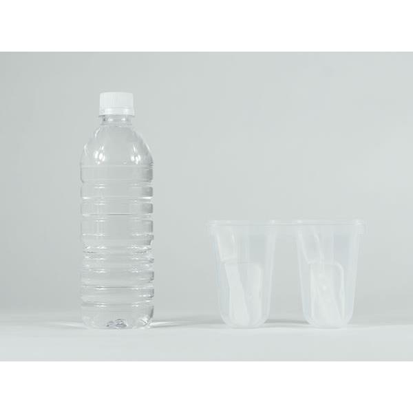 アイスキャンディーメーカー 4本取 クリア (100円ショップ 100円均一 100均一 100均)