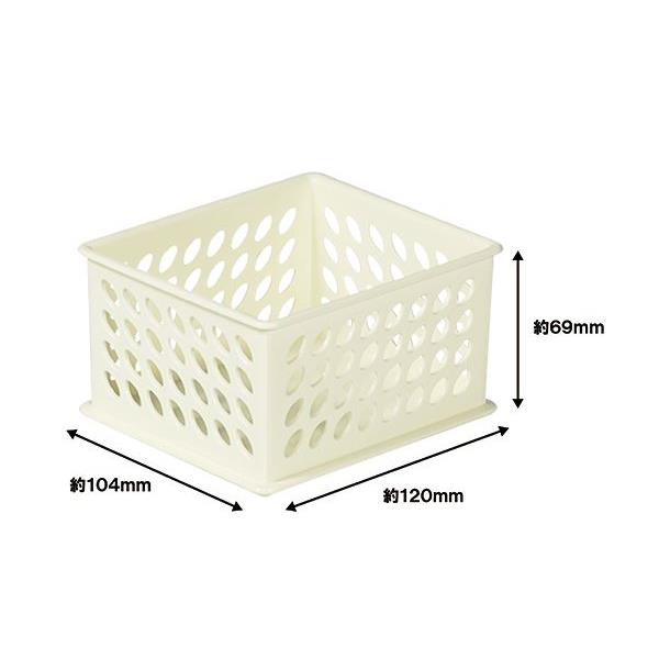 収納ボックス ユニセル アイボリー Sサイズ(...の紹介画像2
