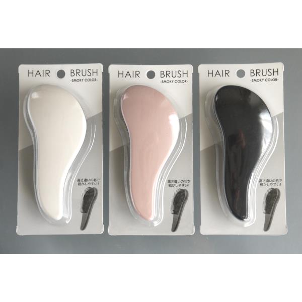 ヘアブラシ くすみカラー ［色指定不可］ (100円ショップ 100円均一 100均一 100均)