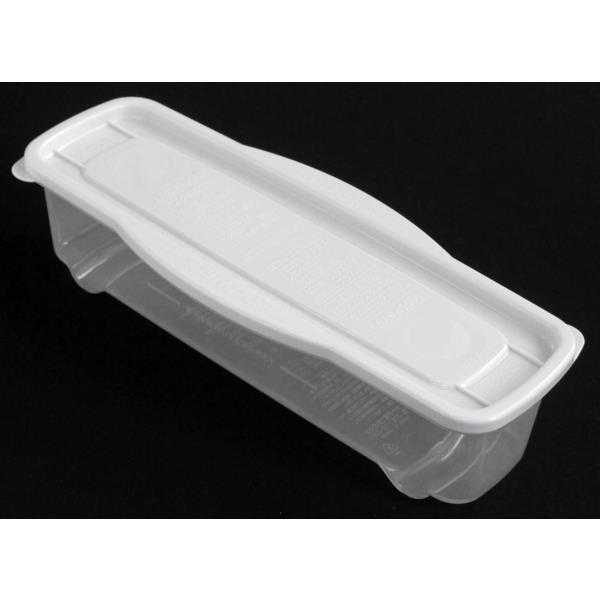 電子レンジ調理器 パスタ グレー (100円ショップ 100円均一 100均一 100均)