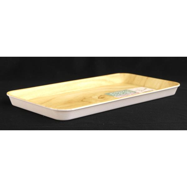 すべりにくいPPトレー 小長(22.5×11.5cm) (100円ショップ 100円均一 100均一 100均)
