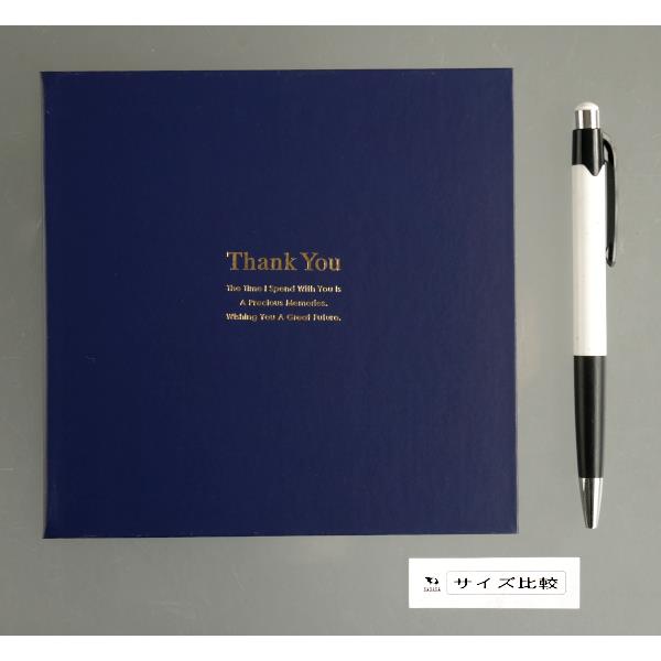 2つ折りミニ色紙 サンキュー ［色指定不可］ (100円ショップ 100円均一 100均一 100均)