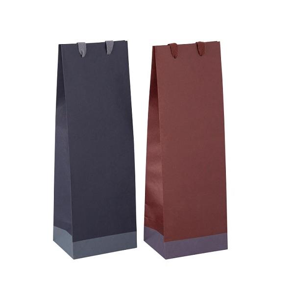 クラフトボトルバッグ 一升瓶 42×14×マチ11cm ［種類指定不可］ (100円ショップ 100円均一 100均一 100均) 2