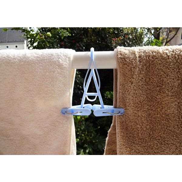 ペアピンチ ひも付 カラークルーズ 5個入 (100円ショップ 100円均一 100均一 100均)