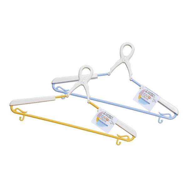 スライドキャッチハンガー カラークルーズ ［色指定不可］ (100円ショップ 100円均一 100均一 100均)