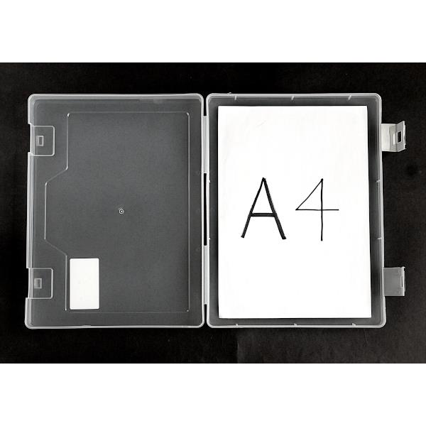ファイルケース A4サイズ収納可 32.5×24.6×厚さ4.4cm ワイドタイプ