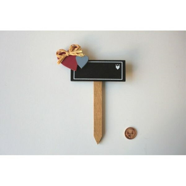 ミニガーデンピック 黒板付 フローラルフレンズ (100円ショップ 100円均一 100均一 100均)