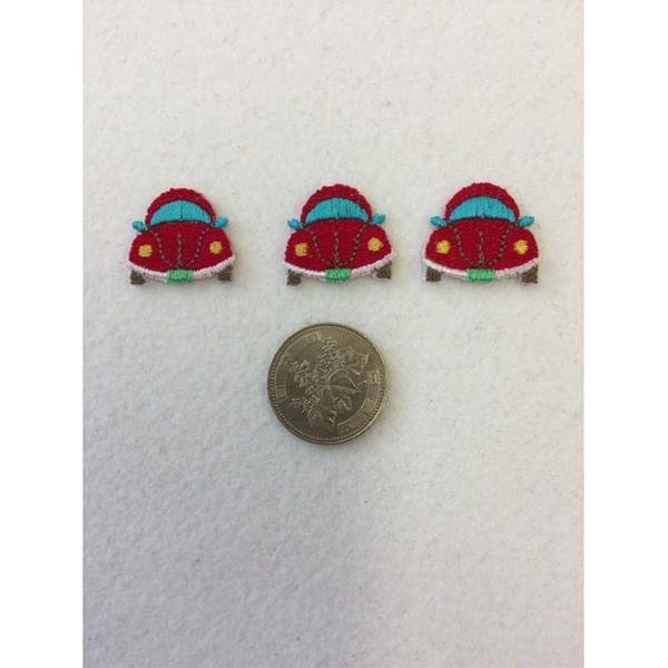 めじるしワッペン 車 3個入 (100円ショップ 100円均一 100均一 100均)