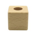 木製ペン立て 四角柱 3×3×3cm (100円ショップ 100円均一 100均一 100均)