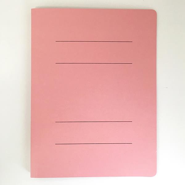 フラットファイル ピンク A4サイズ対応 3冊入 (100円ショップ 100円均一 100均一 100均)