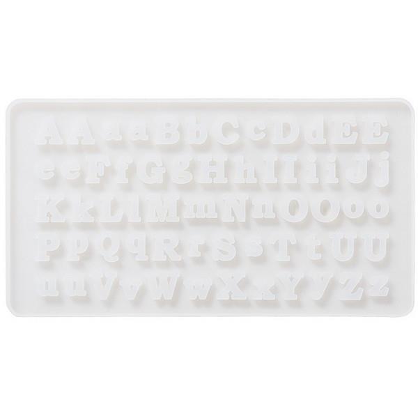 レジン用シリコーンモールド 英字型 20.7×11.1cm