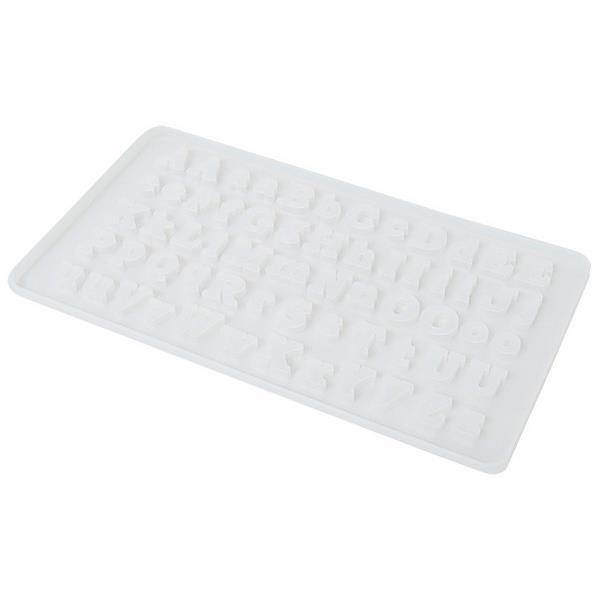 レジン用シリコーンモールド 英字型 20.7×11.1cm