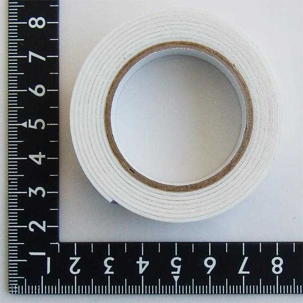 ボンド両面テープ ハイパワー 粗面材料・屋内用 1.5cm×長さ1m (100円ショップ 100円均一 100均一 100均)