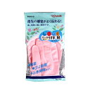 ゴム手袋 トワロープ パール ピンク うす手 M (100円ショップ 100円均一 100均一 100均)