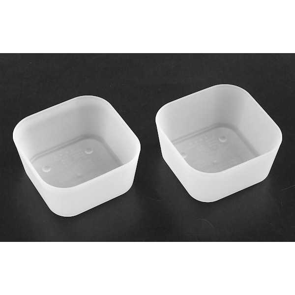 キッチン整理 XS(8.7×8.7×高さ4.5cm) 2個入 (100円ショップ 100円均一 100均一 100均)