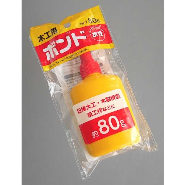 木工用ボンド 80g (100円ショップ 100円均一 100均一 100均)
