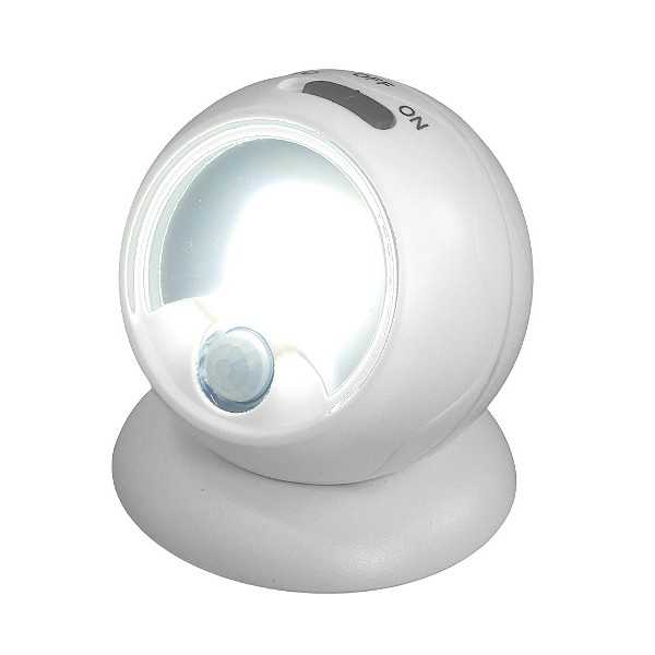 センサーライト ボールタイプ 昼白色