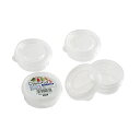 しっかりパックS 丸型 容量70ml 4個入 (100円ショップ 100円均一 100均一 100均)