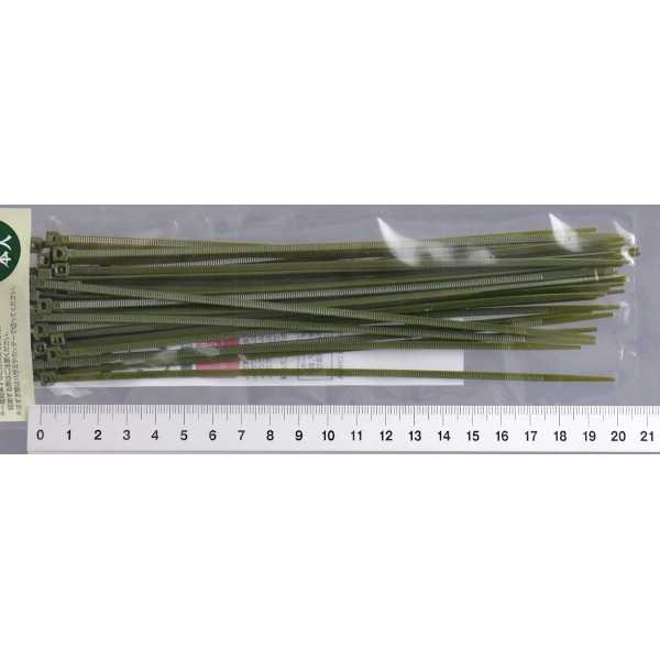 園芸用結束バンド 20cm 40本入 (100円ショップ 100円均一 100均一 100均)